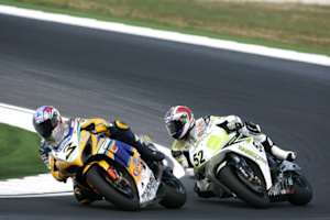 Max Biaggi und James Toseland