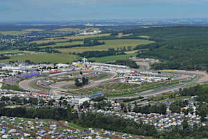 Der Sachsenring an einem GP-Wochenende