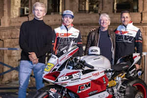 Links Simon Jespersen und Max Kofler