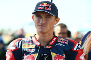 Jake Gagne bei Red Bull Honda in der Superbike-WM 2018