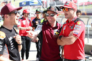 Marcel Schrötter wird mit Jack Miller (rechts) in der ASBK fahren