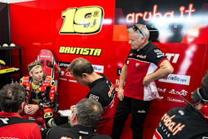 Auch Serafino Foti (li) lauchten den Aussagen von Alvaro Bautista