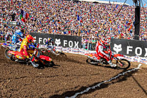 Valentin Guillod zog im zweiten Rennen den Holeshot