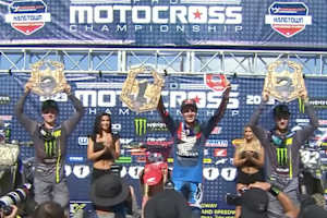 Hunter Lawrence gewann in Hangtown vor Cooper und Deegan