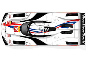 Weis, Rot und Blau: Der Porsche 963 von Proton Competition