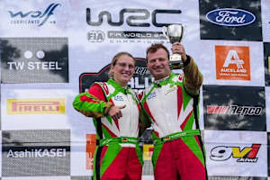 Ella Kremer mit Vater Armin