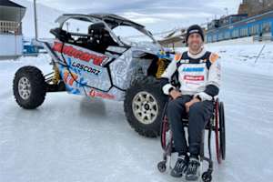 Joan Lascorz muss sich für sein neues Abenteuer warm anziehen