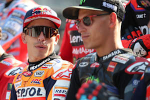 Die Ex-Weltmeister Marc Márquez und Fabio Quartararo haben keine schlechte Gesprächsbasis