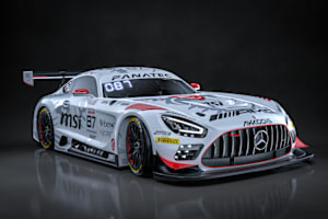 Ungewohnte Farbgebung für den Mercedes-AMG Team AKKODIS ASP #87