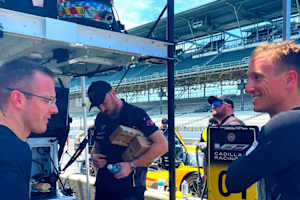 Sébastien Bourdais (li.) mit Renger van der Zande