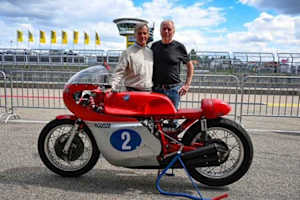 Gianfranco Bonera (links) und Sammler Bernd Wagner