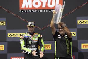 Das erfolgreichste Duo der SBK-Geschichte: Jonathan Rea (li.) mit seinem Crew-Chief Pere Riba