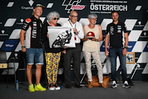 Domi Aegerter, Ehefrau Tilde Taveri, Ezpeleta, Tochter Blanca, Tom Lüthi