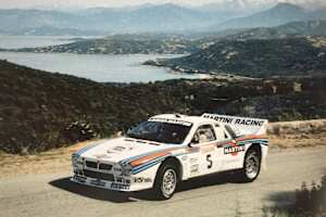 Walter Röhrl 1983 auf Korsika