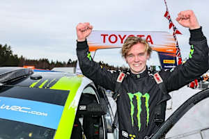 Oliver Solberg mit WRC2-Heimsieg