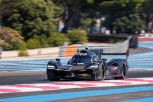 Der Alpine A424 beim Test in Paul Ricard