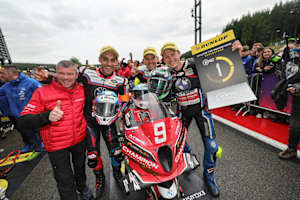 Siegreiches Superstock-Trio: Mercado, Soomer, Bühn