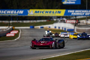Der siegreiche Cadillac V-Series.R in Road Atlanta