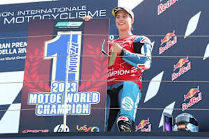 Der Italiener Mattia Casadei holte die E-Krone 2023. Sein Ziel ist die Titelverteidigung auf der Ducati V21L