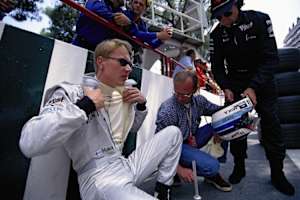 Mika Häkkinen 1998 in Monte Carlo