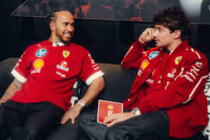 Lewis Hamilton und Charles Leclerc
