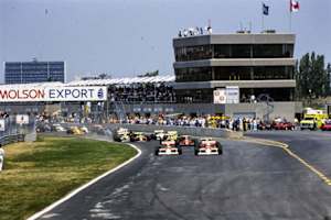 Grand Prix von Kanada 1988, mit Werbung von Molson