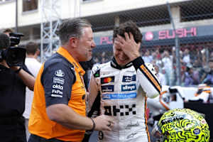 Zak Brown und Lando Norris
