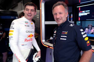 Max Verstappen und Christian Horner