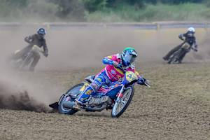 Stephan Katt (42) wurde in Schwarme zum vierten Mal Deutscher Langbahnmeister
