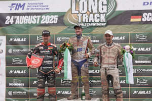 Chris Harris siegte vor Lukas Fienhage (l.) und Andrew Appleton (r.)