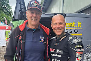 Toni Rechberger (li.) und Maurizio Bottalico: Zwei Legenden unter sich