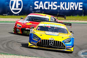 Die équipe vitesse gewann mit dem Mercedes-AMG GT3 (Sonntag) und dem Audi R8 (Samstag) beide STT-Rennen in Hockenheim