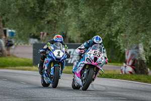David Datzer (55) und Lukas Maurer sorgten 2024 bei der IRRC Superbike für beste Unterhaltung
