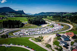 Der malerisch gelegene Salzburgring