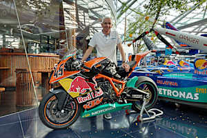 Martin Bauer zu Besuch bei KTM