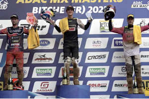 Liam Everts gewann in Bitsch vor Max Nagl und Jordi Tixier