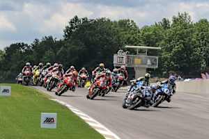 Cameron Beaubier setzte sich am Sonntag zweimal durch