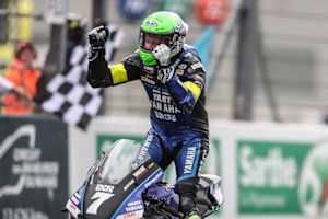 Marvin Fritz freute sich über den Sieg in Le Mans