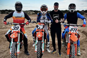 Marc de Reuver trainiert mit seinen 3 Schützlingen auf Sardinien