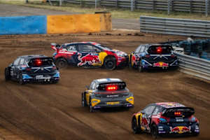 Spektakuläres Tohuwabohu: Ein gewohntes Markenzeichen der Rallycross-WM