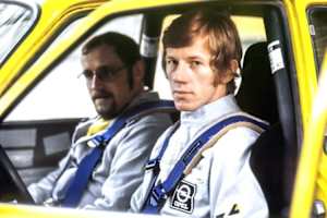 Geschichte wiederholt sich: Schon vor 50 Jahren fuhr Walter Röhrl im Opel Ascona A, jetzt pilotiert er das ockergelbe Rallyeauto bei der CER wieder
