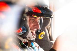 Das Hyundai-Team verzichtet mit seinem Piloten Adrien Fourmaux auf den vierten Platz bei der Paraguay-Rallye