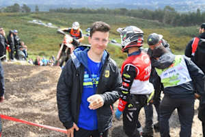 Jeremy Sydow verletzte sich in Portugal an seiner linken Hand