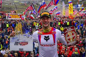 Tim Gajser gewann in Pietramurata