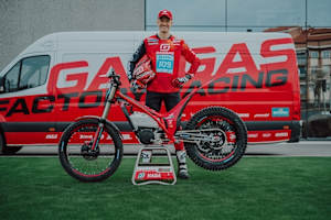 Sondre Haga: Test der GASGAS TXE an der spanischen Meisterschaft