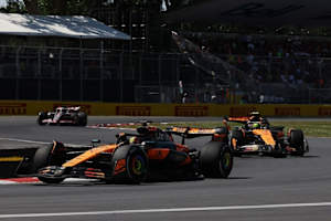 Oscar Piastri und Lando Norris in Kanada: Lange ging es gut, dann crashten sie