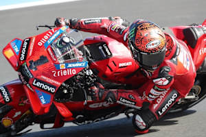 Effizient: Pecco Bagnaia nutzte den Testtag bestmöglich