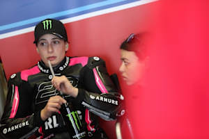 Ana Carrasco war in den beiden Rennen zur Zuschauerin