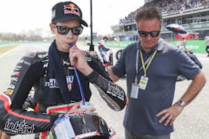 Guido Pini mit Manager Emilio Alzamora