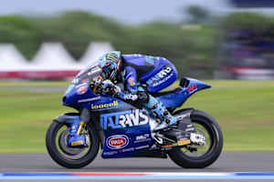 Startet für Italtrans auf einer Kalex: Adrian Huertas